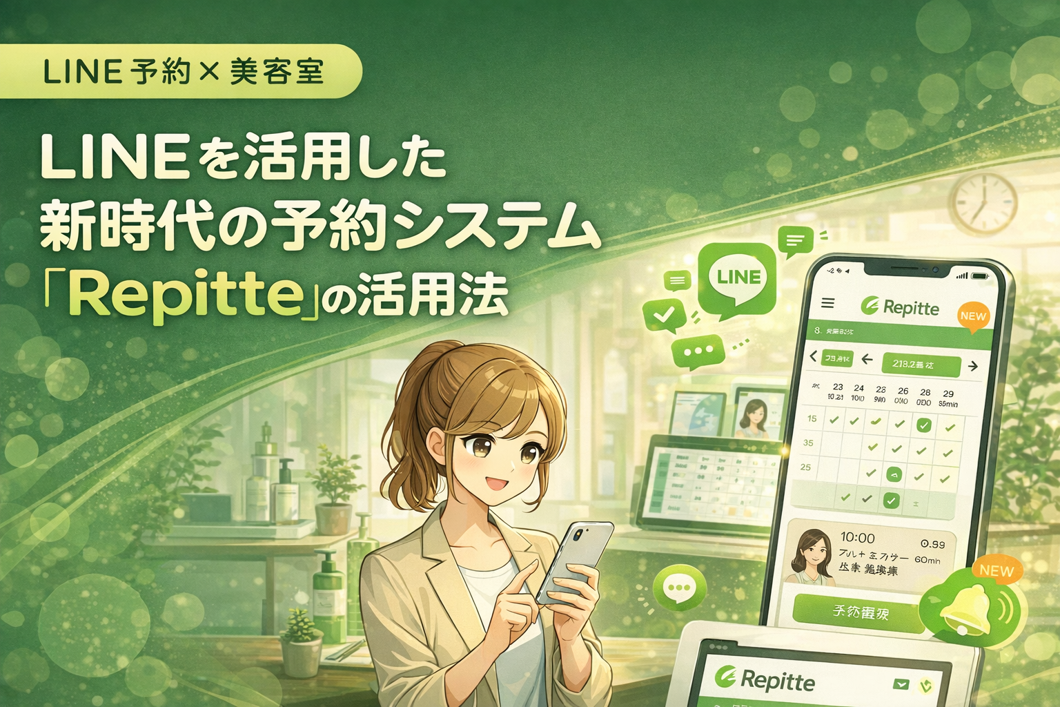 LINE予約リピッテ